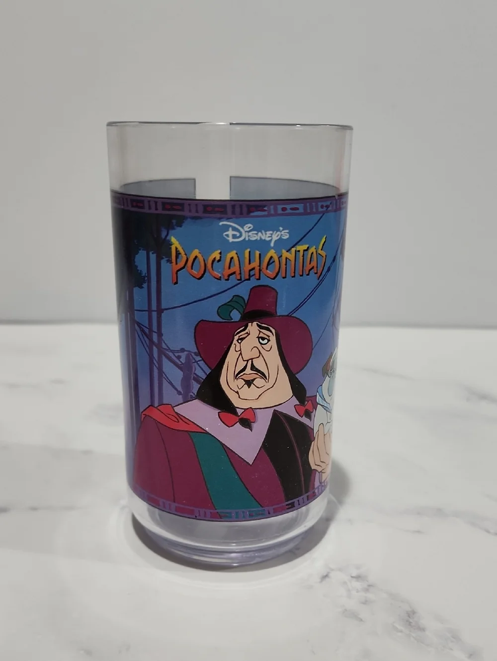 Disney Pocahontas Burger King Character Plastic Collector Cups